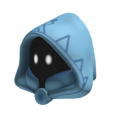 Blue Wizard Hood 