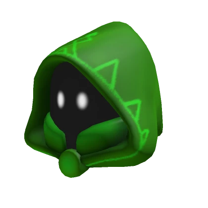 Green Wizard Hood 