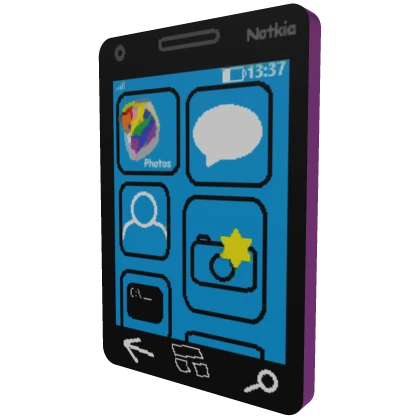 Pink Notkia Smartphone