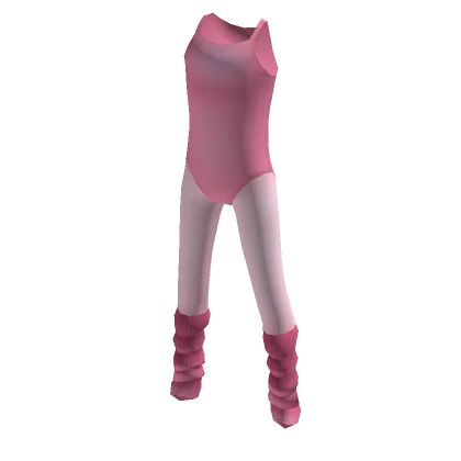 Ballet Leotard & Legwarmers - Pink