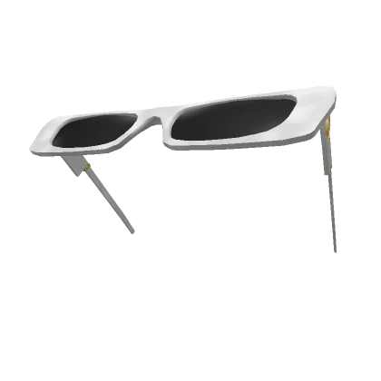 White RG Glasses on Head