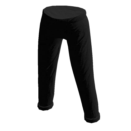 Black Pajama Pants