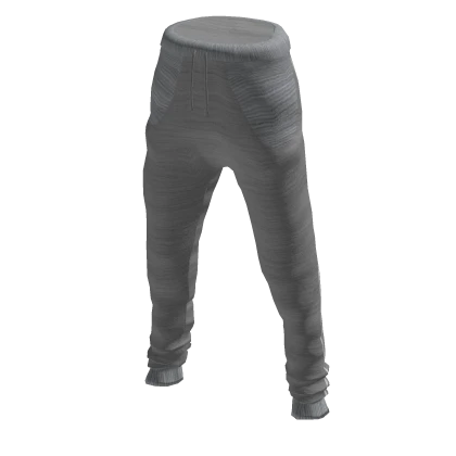 Casual Joggers Grey w/ White Stripe 