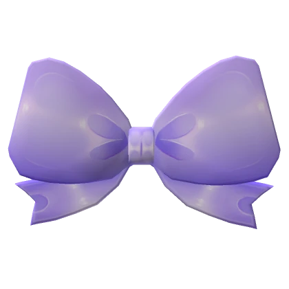 Shiny Purple Bowtie