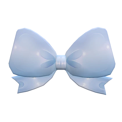 Shiny Blue Bowtie