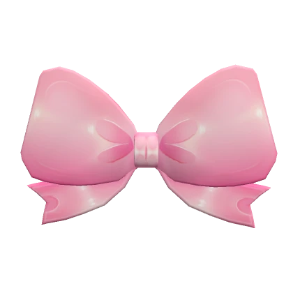 Shiny Pink Bowtie