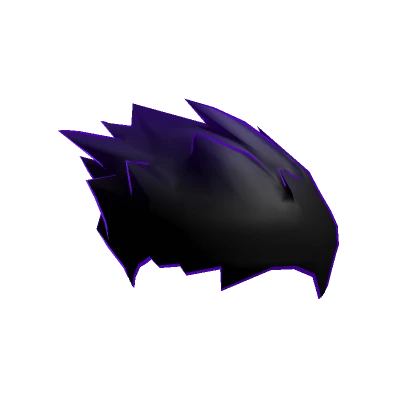 Purple Void Hair - Cartoony Outline