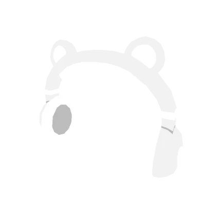 Cute White Headphones - Kawaii Anime Costume