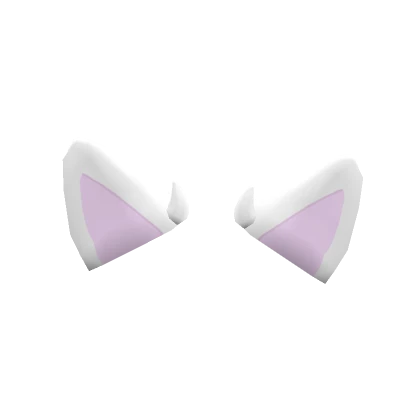 White Kitten Ears - Kawaii Anime Costume