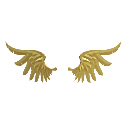 Gold Angel Wings