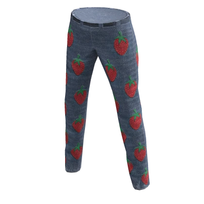 Strawberry Patch Jeans