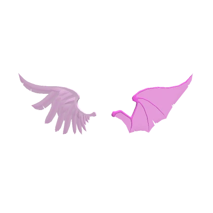 Pink Pastel Conflict Wings