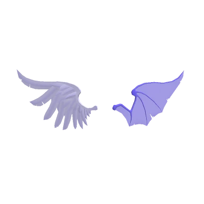 Purple Pastel Conflict Wings