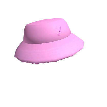 x Pink Fluffy Bottom Hat