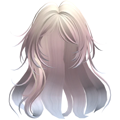 Pastel Wavy Anime HAir