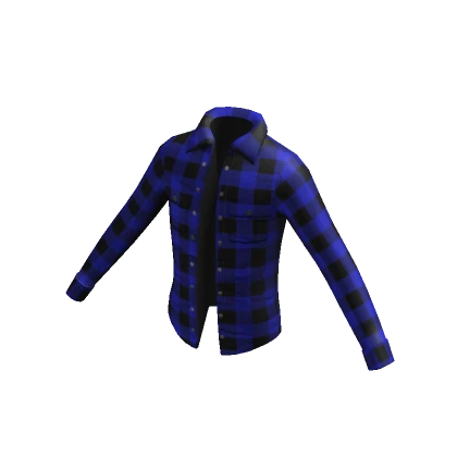 Blue Flannel Jacket