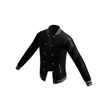 All Black Varsity Jacket