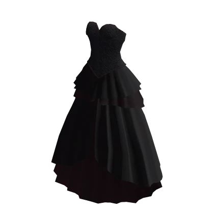 🫧 Deep Purple Ballroom Goth Gothic Gown Dress