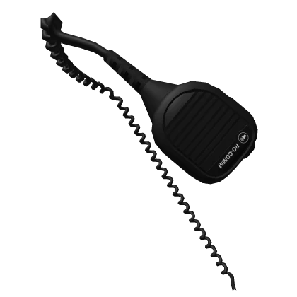 Back Standard Ro-Comm Radio Mic