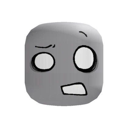 Confused Puzzled Scene Face (Recolorable)