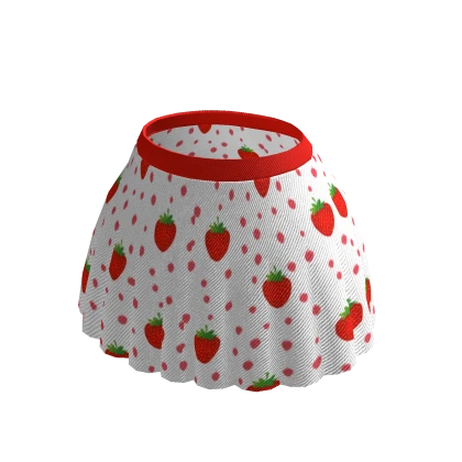 Strawberry cute skirt