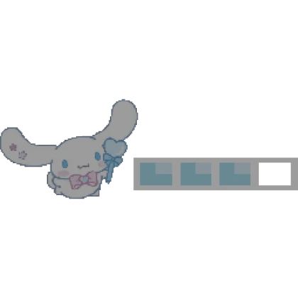 Cinnamoroll health bar valentines
