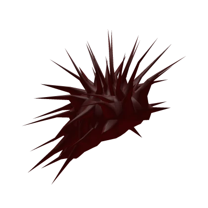 Dark Red Edgy Rockstar Liberty Spikes