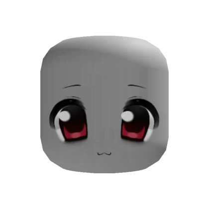 cute tired moe face (red)