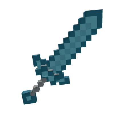 Diamond Sword Minecraft (Left)