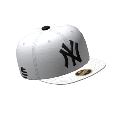 Forward White NYC Fitted Baseball Cap