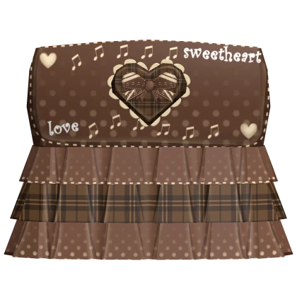 cute mori kei igari chocolate brown dress 3.0