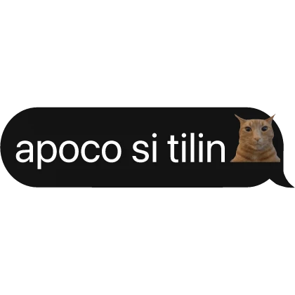 globo de texto, apoco si?
