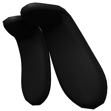 Black Bunny Ears