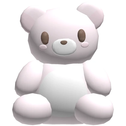 ♡ : cute giant pink bear plushie behind you
