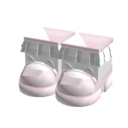 ♡ : kawaii kitty pink mary janes w/ frill socks