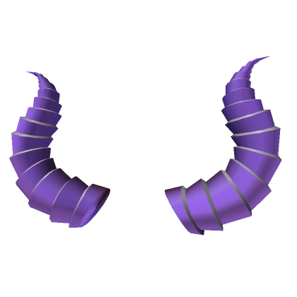 Purple Fairy Horns