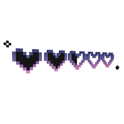 Pixel Health Bar (Purple Dark)
