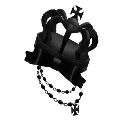 black harajuku l0lita mini crown