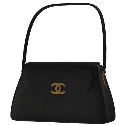 CC || Luxury Leather Bag In Black