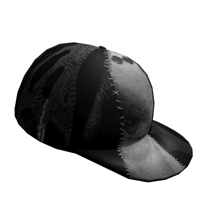 Atemporal dark  leather cap