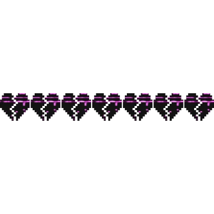  Pink Animated Glitch 8-Bit Hp Health Bar