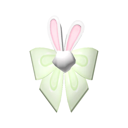 Green Bunny Bows