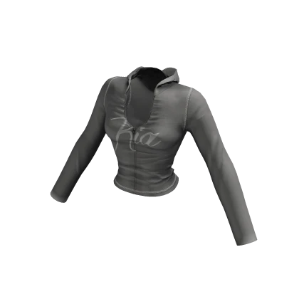 Khia Y2K Tracksuit Hoodie ♡ Gray