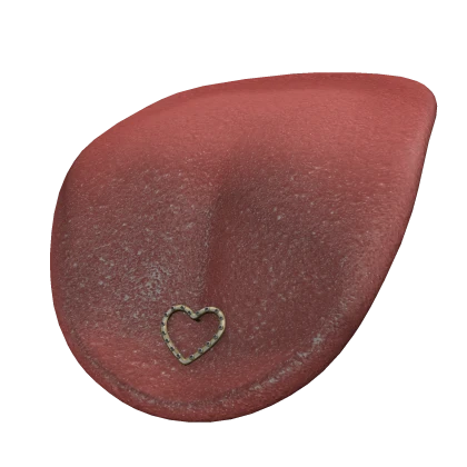 Heart Tongue Piercing