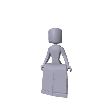 Woman Thin Blocky