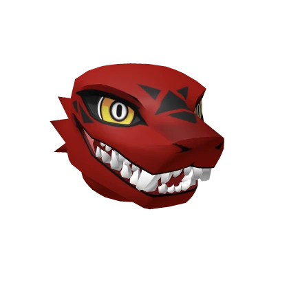 Digital Dragon Angry Head