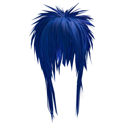 Spiky Messy Bangs (Blue)