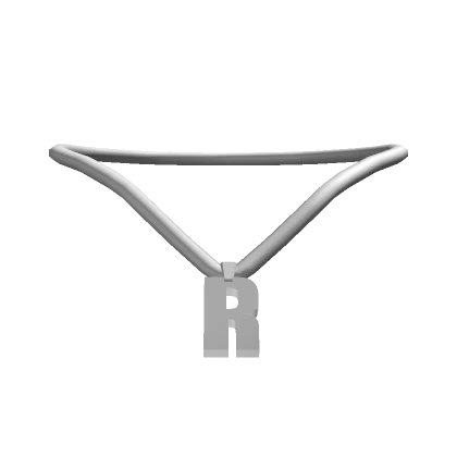 3.0 Initial Necklace - R