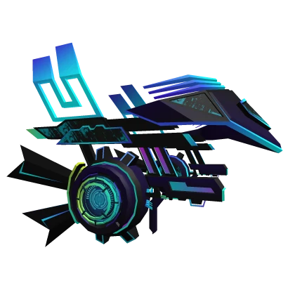Cyber Neon EDM Valk