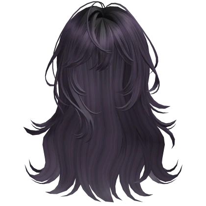 Purple Graceful Layered Hair